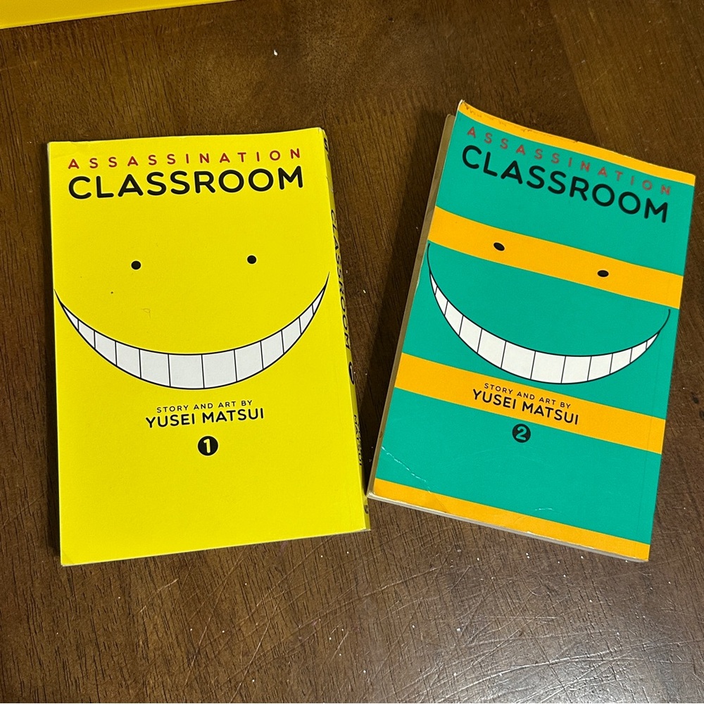 Assassination Classroom Manga Vol. 1 & 2‎ English
